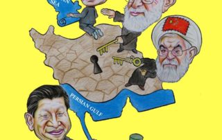 کاریکاتوری از ایران بزرگ